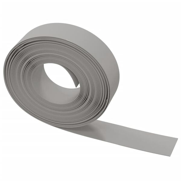vidaXL Garden Edging Gray 32.8' 5.9" Polyethylene