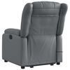 vidaXL Electric Stand Up Massage Recliner Chair Gray