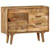 vidaXL Sideboard Various Solid Mango Wood Sideboard Rectangular