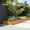 vidaXL Garden Raised Bed Rusty Corten Steel Large Durable