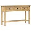 vidaXL Console Table Honey
