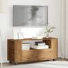 vidaXL TV Cabinet Artisan Oak Engineered Wood Rollable TV Cabinet