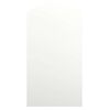 vidaXL Mirror With Led Light Silver Glass, Plastic 35.4 x 17.7 in