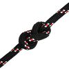vidaXL Boat Rope Black 0.79 " 328.1 ' Polypropylene