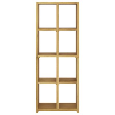 vidaXL Book Cabinet 27.6"x11.8"x70.9" Solid Wood Teak