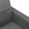 vidaXL Sofa Set Dark grey Fabric (100% polyester), metal, textilene, plywood