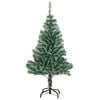 vidaXL Artificial Christmas Tree Green and white