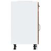 vidaXL Kitchen Base Cabinet Old wood Engineered wood Medium