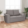 vidaXL Sofa Bed Taupe 58.27 x 27.95 x 32.68 in Velvet