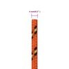 vidaXL Boat Rope Orange 0.16 " 82.0 ' Polypropylene
