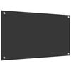 vidaXL Kitchen Backsplash Dark grey 35.43 x 19.69 x 0.24 in