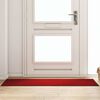 vidaXL Doormat Red and Black 23.6" x 70.9" Polypropylene and vinyl