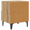 vidaXL Bedside Cabinet Artisan Oak 15.75 x 13.78 x 18.70 in