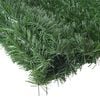 vidaXL Artificial Grass Fence Green PVC, Iron Large