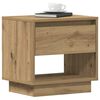 vidaXL Nightstand 2 pcs Artisan Oak 17.72 x 13.39 x 17.32 in