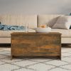 vidaXL Coffee Table Smoked Oak Engineered Wood Medium