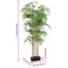 vidaXL Artificial Bamboo Tree 1095 Leaves 59.1" Green