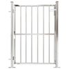 vidaXL Garden Gate 39.4" x 47.2" Stainless Steel