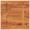 vidaXL Table Top Natural Wood Solid Acacia wood 31.5in x 31.5in Durable