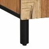 vidaXL Sideboard Natural 35.43 x 13.19 x 29.53 in Solid Acacia Wood