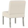 vidaXL Slipper Chair Linen
