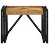 vidaXL Coffee Table Natural Wood Solid Mango Wood Medium Durable