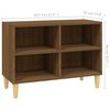 vidaXL TV Cabinet Brown Oak Engineered Wood Standard TV Cabinet