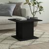 vidaXL Coffee Table Black Engineered wood Medium Coffee Table