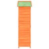 vidaXL Garden Tool Shed Brown Solid pine wood, Plywood Medium