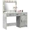 vidaXL Dressing Table 2 pcs Gray 40 x 41 x 75 cm Engineered wood