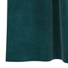vidaXL Curtains with Curtains 2 pcs Dark Green 55.1" x 55.1" Velvet