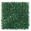 vidaXL Artificial Shrub Leaf Fence 6 pcs Green 19.7x19.7"