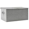 vidaXL Storage Box Grey