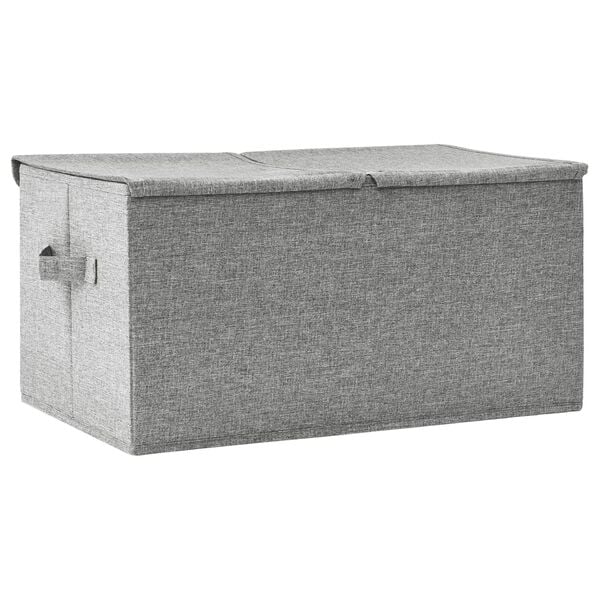 vidaXL Storage Box Grey