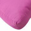 vidaXL Pallet Cushion Pink Oxford fabric (100% polyester) Medium