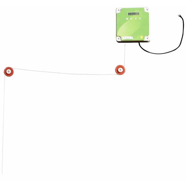 Kerbl Automatic Chicken Door Green Plastic, Metal 11.8x15.7 in