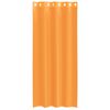 vidaXL Voile Curtains with Grommets 2 pcs Orange 55.1x96.5"