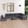 vidaXL Garden Lounge Set Grey, Anthracite