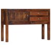 vidaXL Sideboard Brown Solid Mango Wood 46.5 x 11.8 x 29.5 in Sideboard