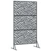 vidaXL Privacy Screen Anthracite 39.37 x 19.69 x 70.87 in Steel