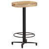 vidaXL Bar Stool Set of 2 Natural wood