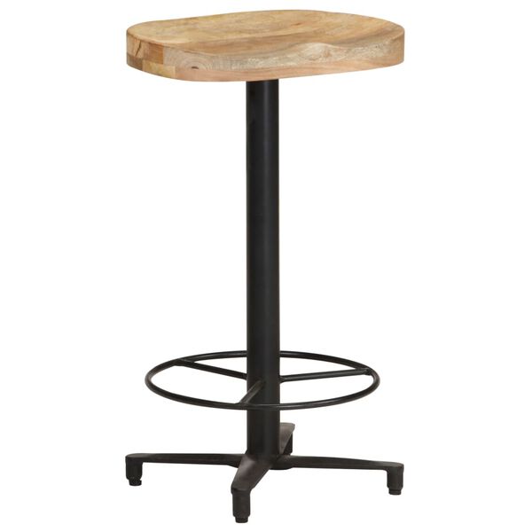 vidaXL Bar Stool Set of 2 Natural wood