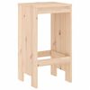 vidaXL Garden Bar Set Natural Pine Solid Pine Wood Medium Sturdy