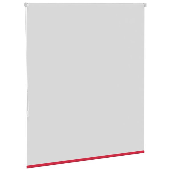 vidaXL Roller Blind Red 100% polyester, Aluminum 55.1 x 51.2 in Rollable