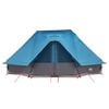 vidaXL Family Tipi Tent Folding with Roof Blue 680 x 430 x 270 cm