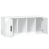 vidaXL TV Cabinet High gloss white Engineered wood TV Cabinet