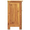 vidaXL Garden Cabinet 29.5"x13.8"x27.6" Solid Wood Acacia