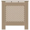 vidaXL MDF Radiator Cover 30.7"