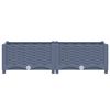 vidaXL Raised Bed Blue grey Polypropylene Medium Durable Raised Bed