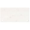vidaXL Desk Top White 31.5x15.7x1.0" Solid Wood Pine